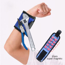 strong eom magnetic portable wristband tool holder with pockets
